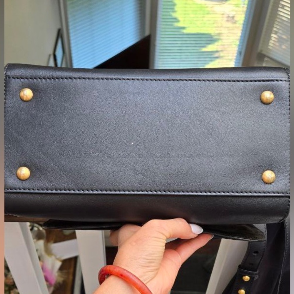 Fendi Black Leather Crossbody - Picture 6 of 7